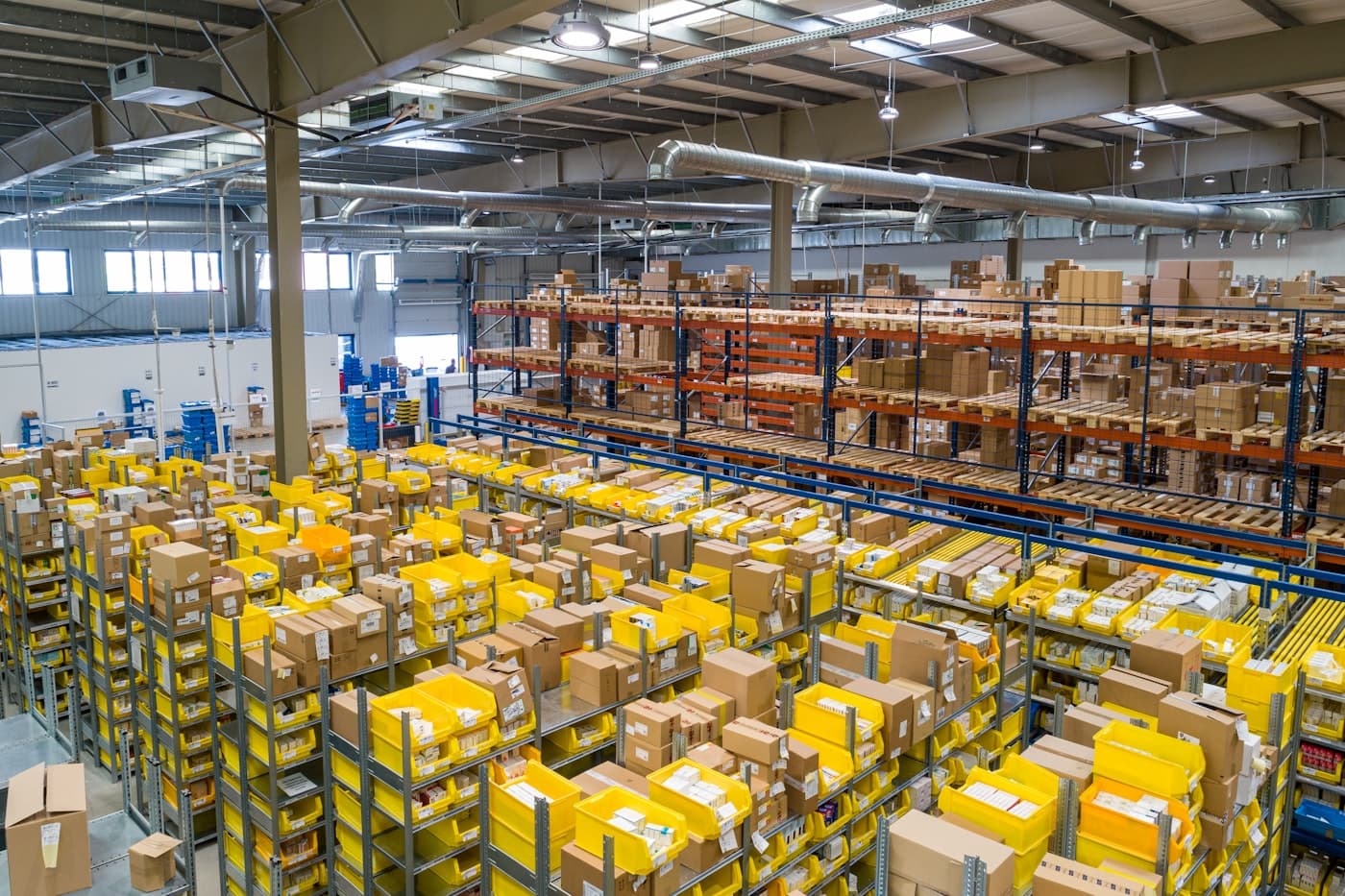 Warehouse metal deck — Sharjah industrial — representative project photography